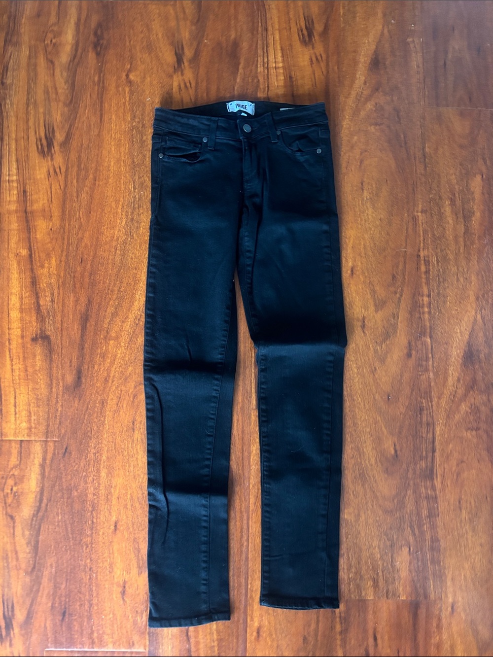 PAIGE Black Skinny Jeans - Sleek Women's Fit